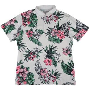 Under Armour The Playoff Polo Shirt Mens XXL 2XL Floral Pattern Golf